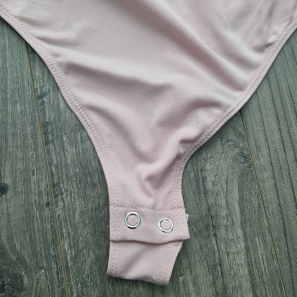 Lace Cami Thong Bodysuit - Picture 8 of 10